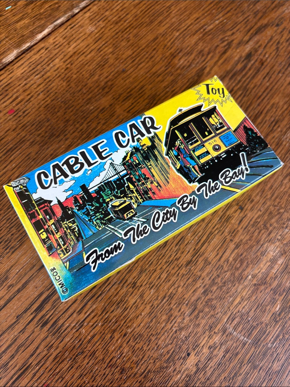 1984 San Francisco Bell Ringing Cable Car Metal NIB - Picture 3 of 7